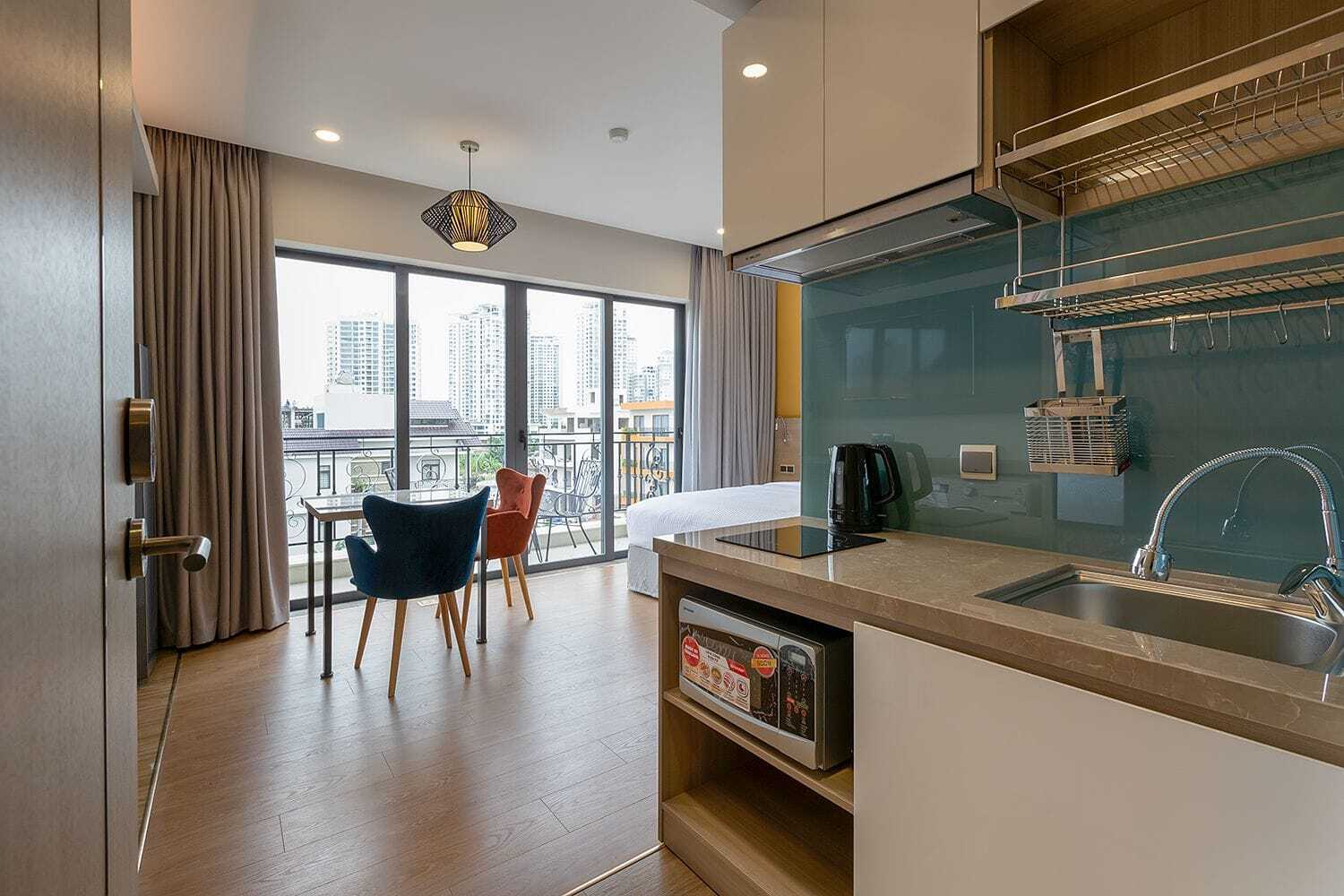 Kim Residences & Suites Ho Chi Minh City Bagian luar foto